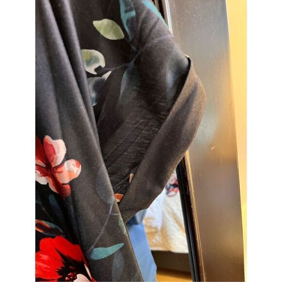 NEW Summer Maxi Dress Comfy Loose Pockets Beach Dress L - Picture 3 of 5